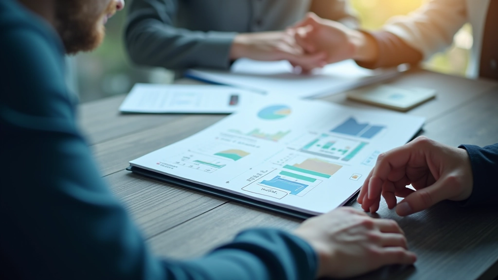 Démonstration d'outils modernes de gestion de portefeuille financier montrant l'allocation d'actifs et l'analyse des investissements