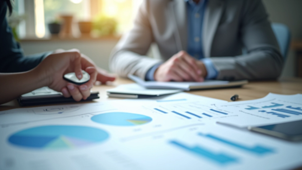 Tableau de bord de gestion de portefeuille financier avec graphiques modernes